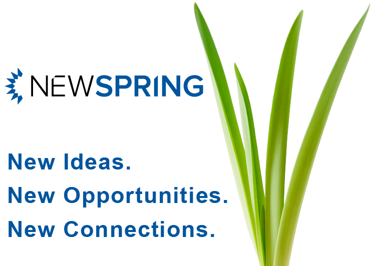 New Ideas. New Opportunities. New Connections. NewSpring.