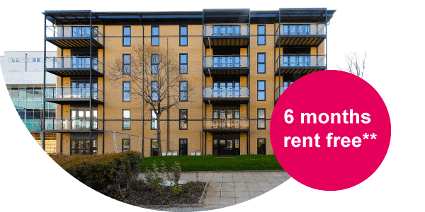 One bed apartments from £105,000 for 25% share