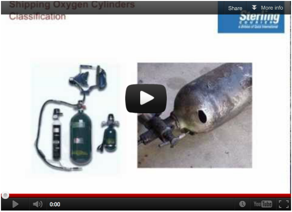 Shipping Oxygen Cylinders Training Video
