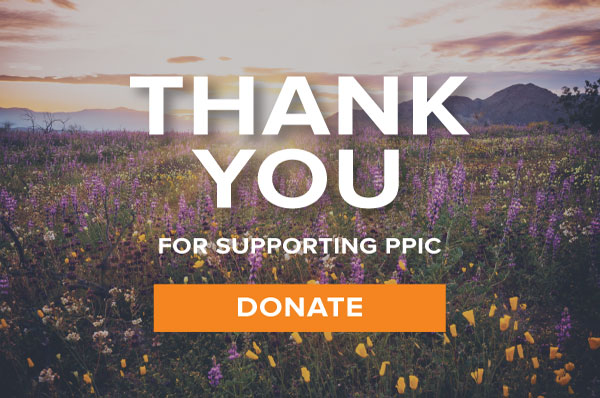 GIVING TUESDAY - Thank you for your supporting us. Give to PPIC.