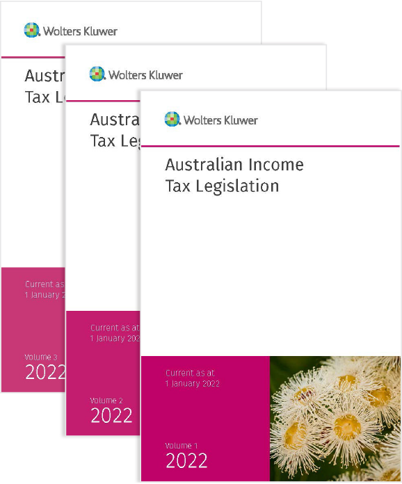 Picture of Australian Income Tax Legislation 2022 3 Volume Set