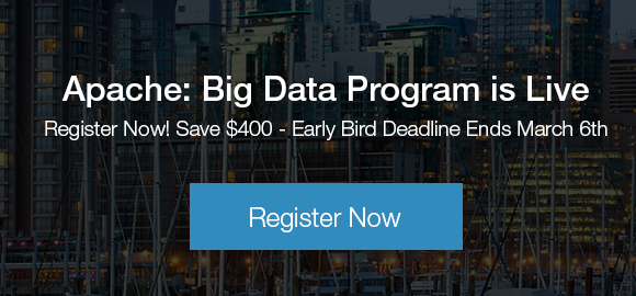 Apache: Big Data Program is now live