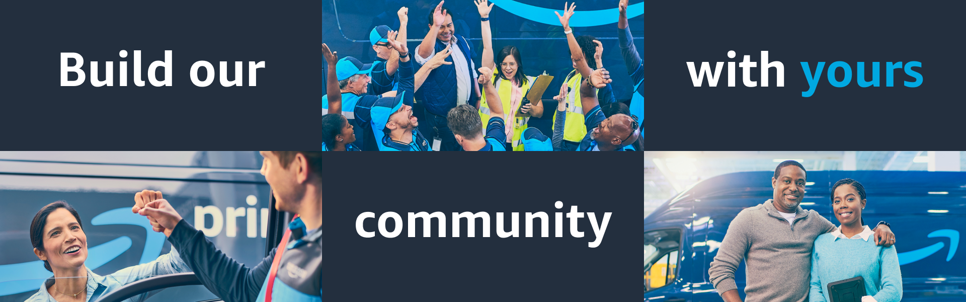 Build our community with yours.